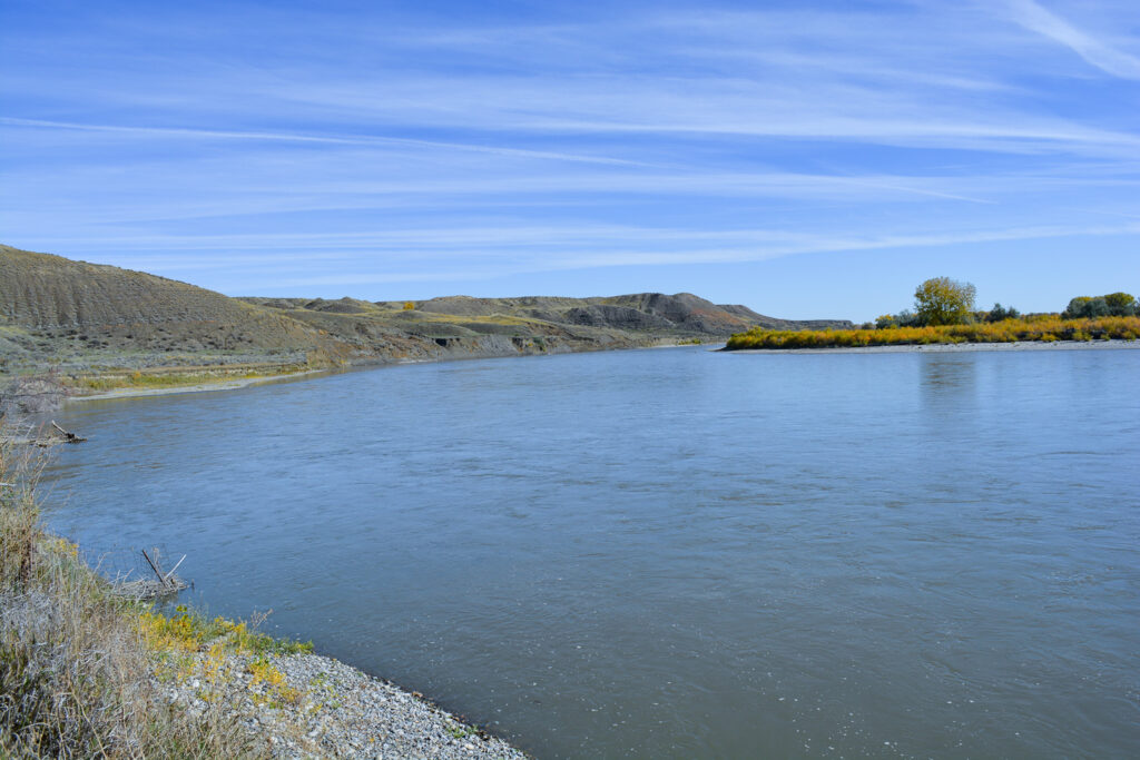 Yellowstone River frontage